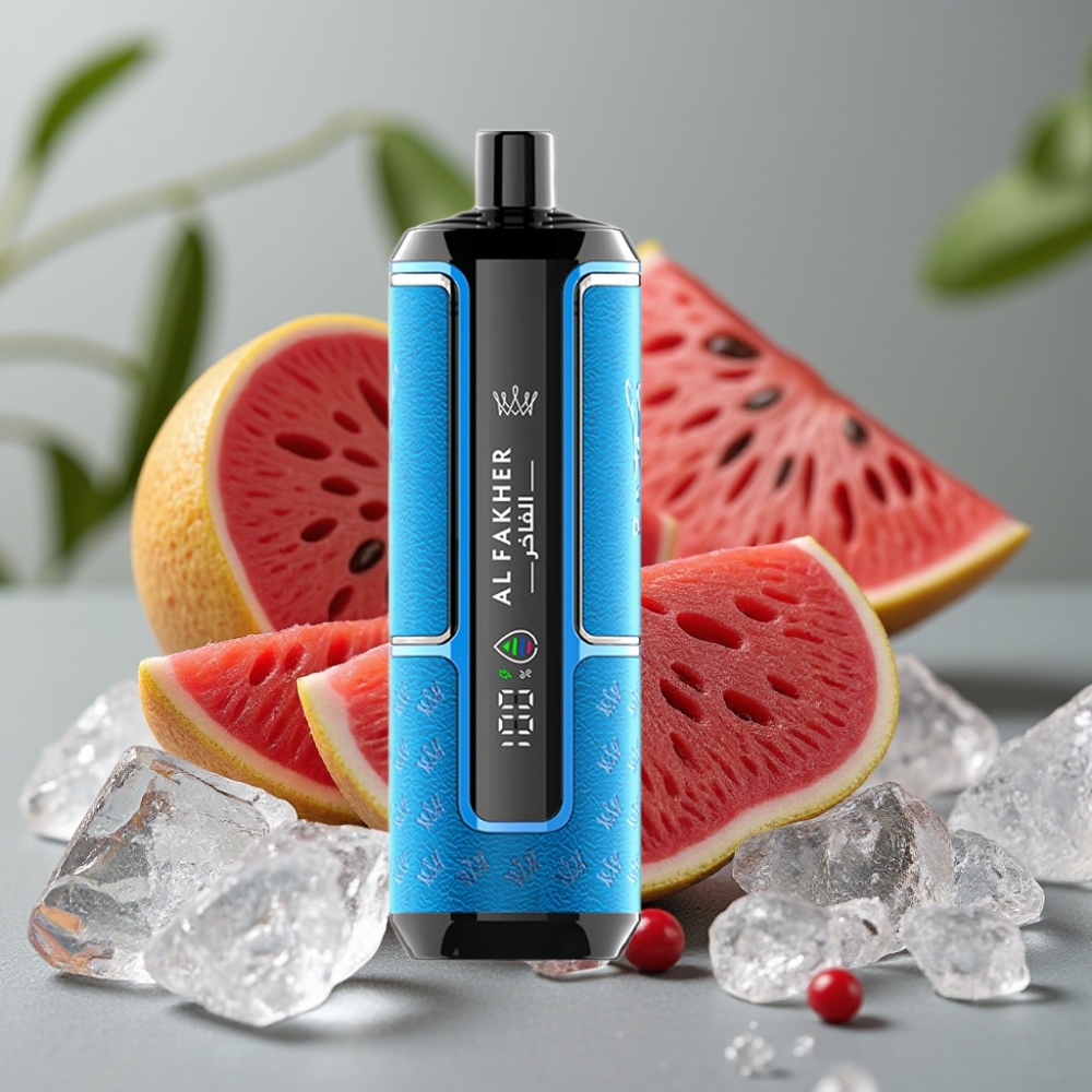 Al Fakher Crown Bar 15K Hypermax Wegwerp Vape Kit Berry Ice 22ml 15.000 pufs