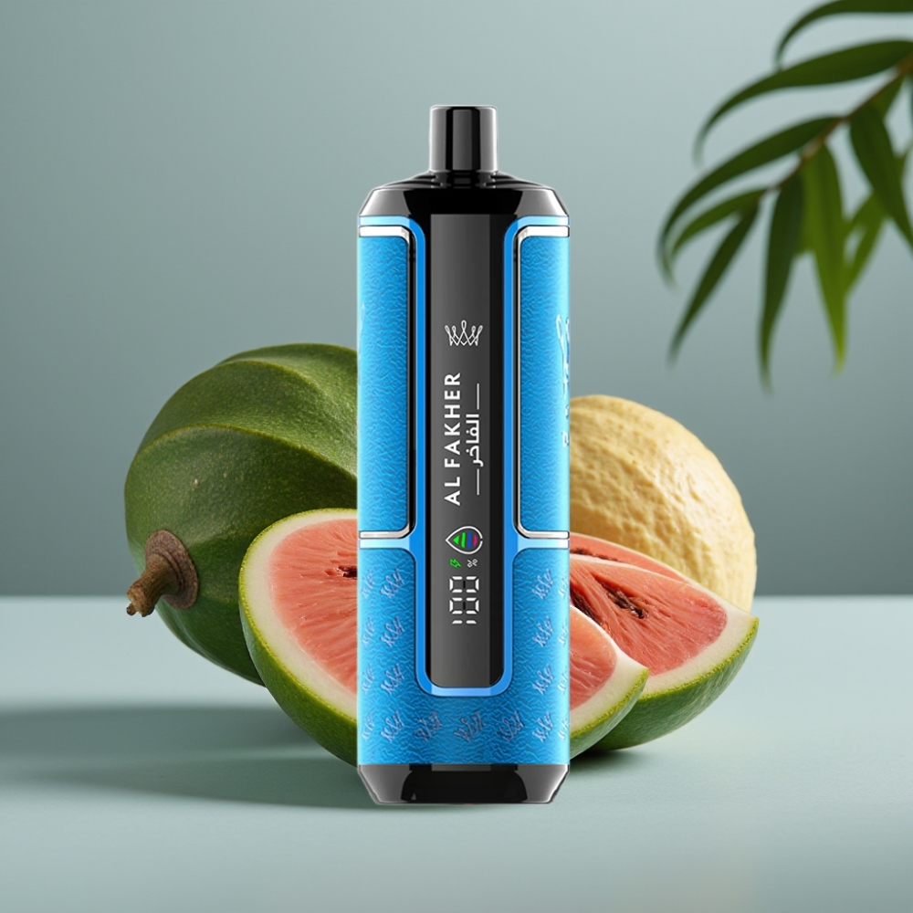 Al Fakher Crown Bar 15K Hypermax Wegwerp Vape Kit Blauwe Oceaan 22ml 600mAh