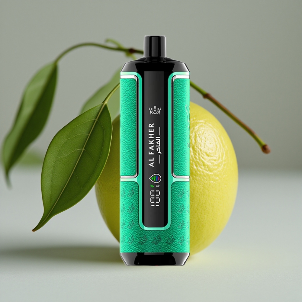 Al Fakher Crown Bar 15K Hypermax Wegwerp Vape Kit Citroen Limoen – 22ml, 600mAh