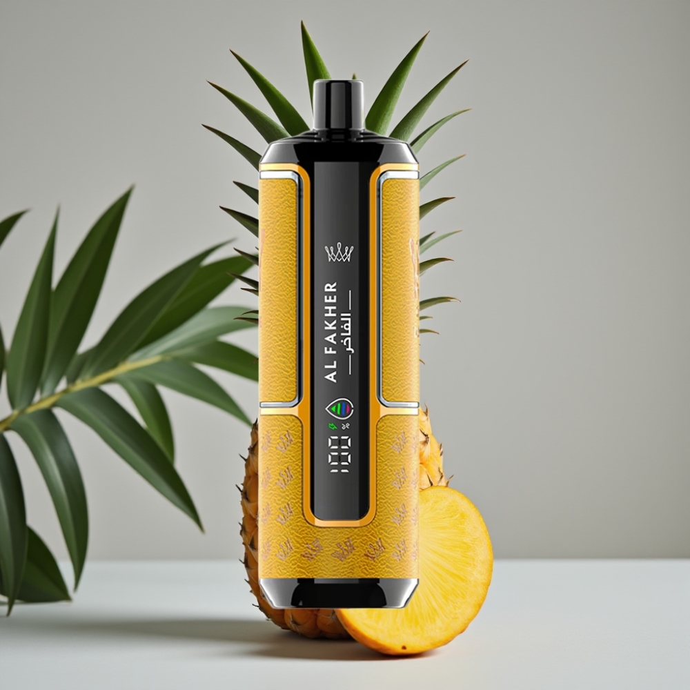 Al Fakher Crown Bar 15K Hypermax Wegwerp Vape Kit Mango Ananas – 22ml, 600mAh, Type-C