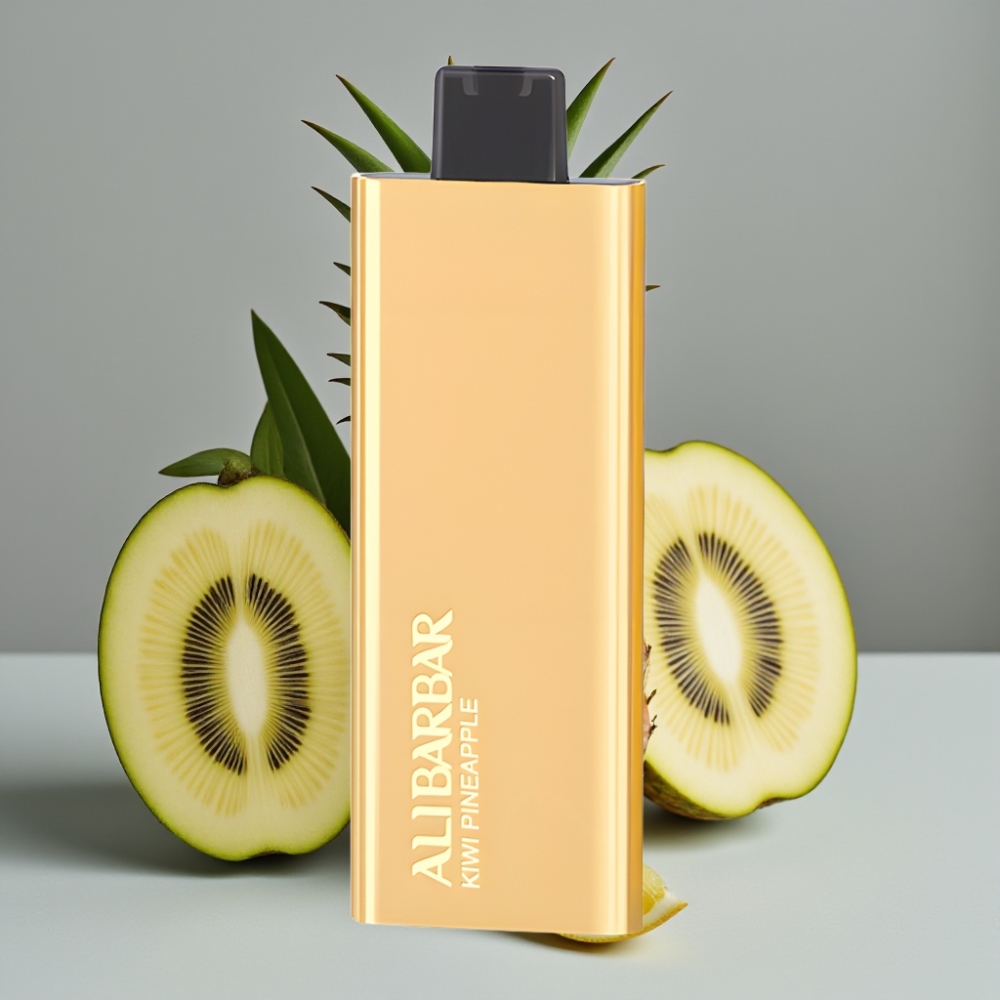 Alibarbar Pandora 7000 Puffs Disposable Vape Kiwi Ananas 17 ml 1.0 Ω