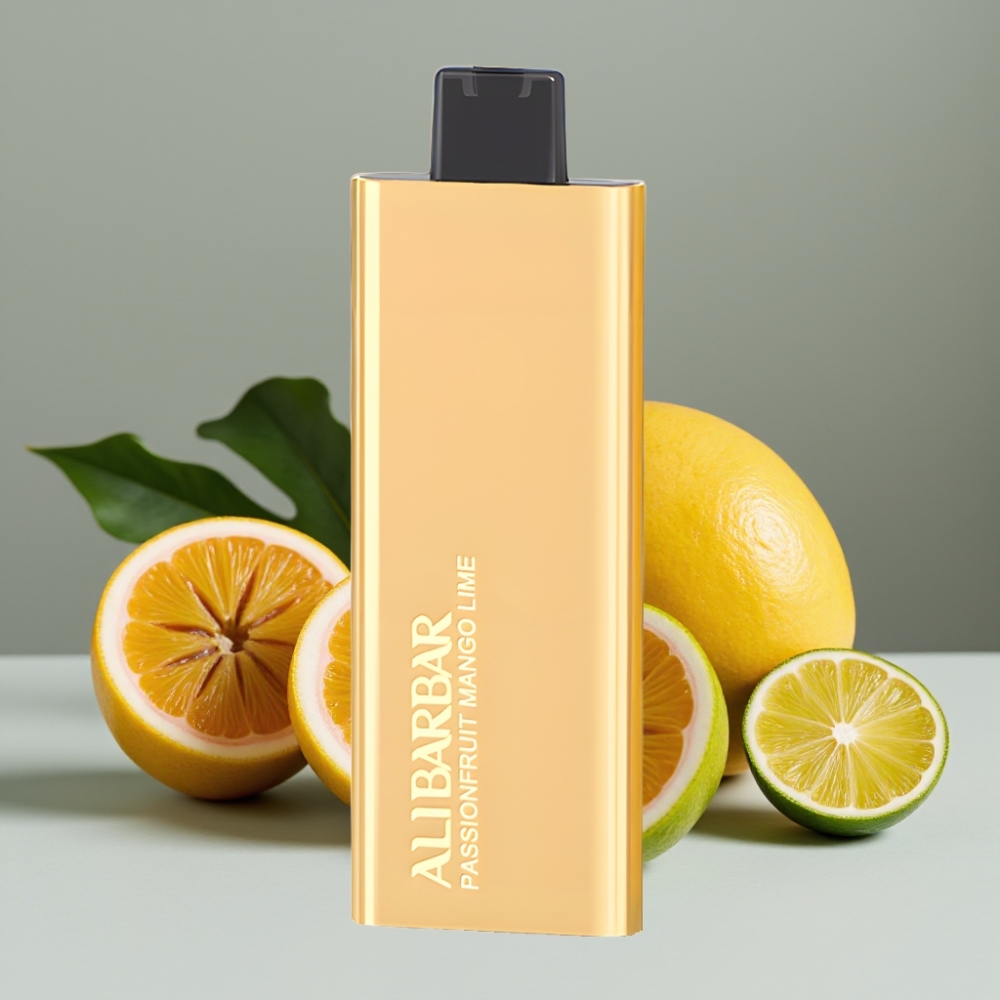Alibarbar Pandora 7000 Puffs Disposable Vape Passievrucht Mango Limoen – 17 ml, 1.0 Ω