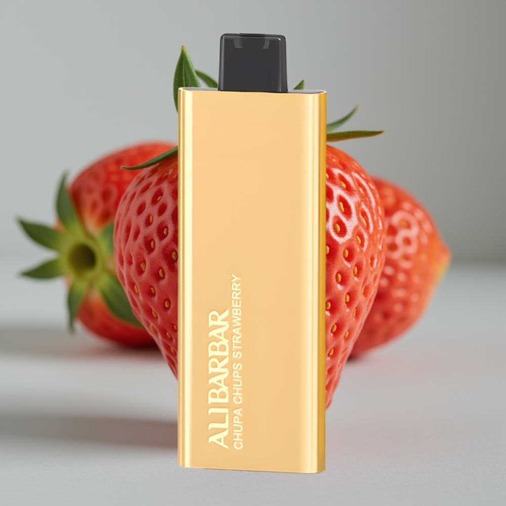 Alibarbar Pandora 7000 Puffs Wegwerp Vape Aardbei – 17 ml, 1.0 Ω