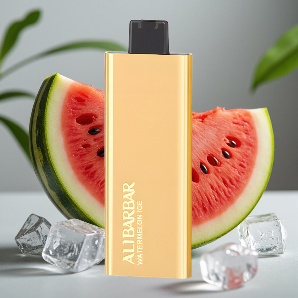 Alibarbar Pandora 7000 Puffs Wegwerp Vape Watermeloen IJs – 17 ml, 1.0 Ω