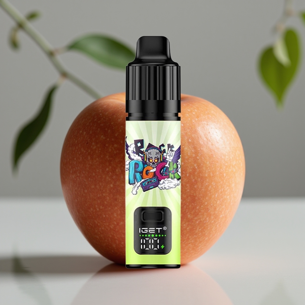 IGET BAR PLUS S3 POD 10000 Puffs Wegwerp Vape Dubbel Appel 5% 18 ml 1.0 Ohm