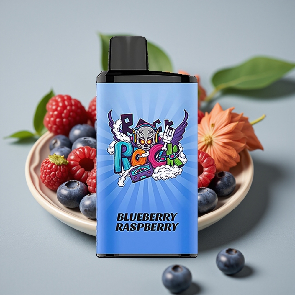 IGET Bar Pro 10000 Puffs Blauwe Bes Framboos 2000 mAh 1.2 Ohm Mesh Coil