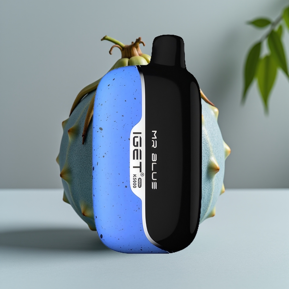 IGET Moon K5000 Puffs Disposable Vape Mr Blauw 81.5 g 1.35 Ohm Mesh Coil