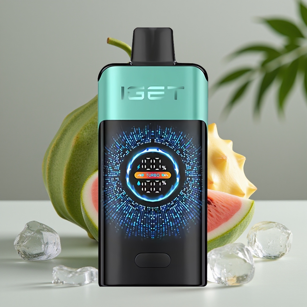 IGET ONE 12000 Puffs Disposable Vape Bergbron Muntijs 12000 Puffs 2700 mAh 0.6 ohm