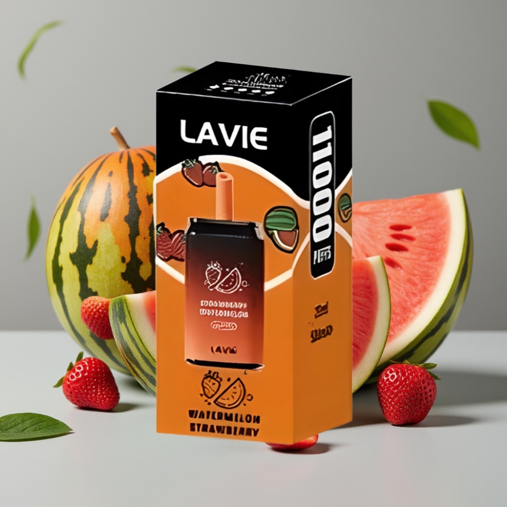 vape wholesale Suomi LAVIE Aurora 11000 Puffs Aardbei Watermeloen 22ML 650mAh