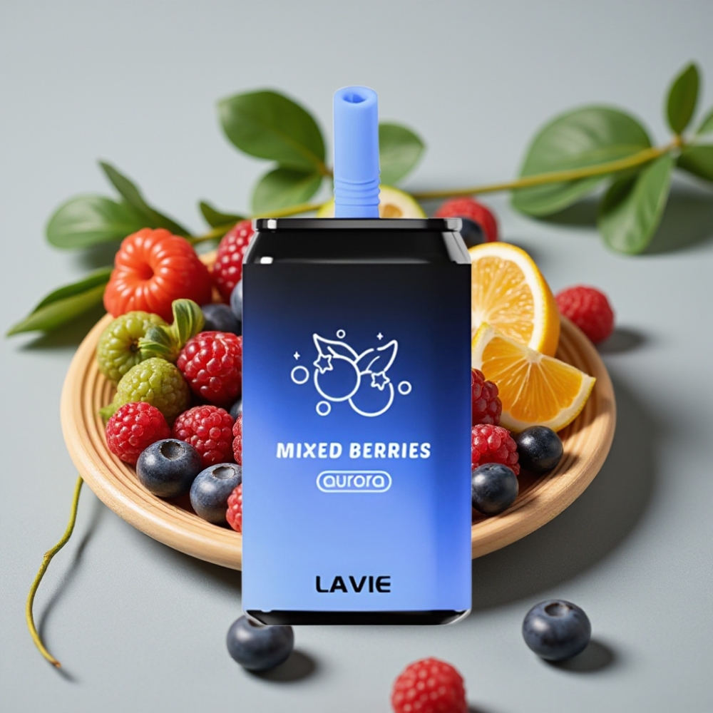 vape wholesale Suomi LAVIE Aurora 11000 Puffs Gemengde Bessen 22ML 650mAh Type C