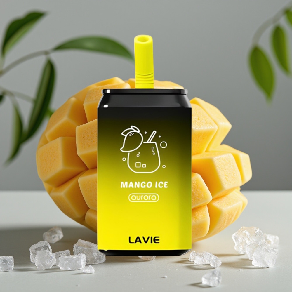 vape wholesale Suomi LAVIE Aurora 11000 Puffs Mango IJs 22ML 650mAh Type C