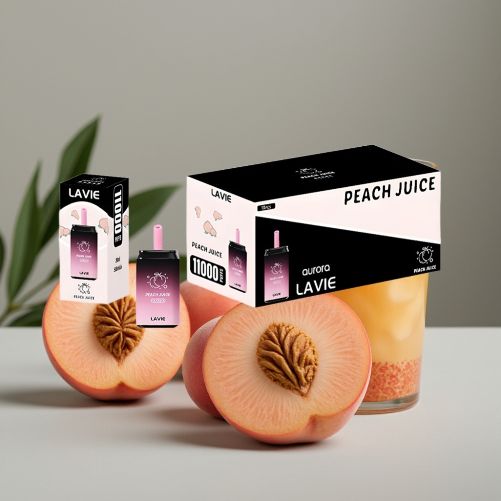 vape wholesale Suomi LAVIE Aurora 11000 Puffs Perensap 22ML 650mAh Type C