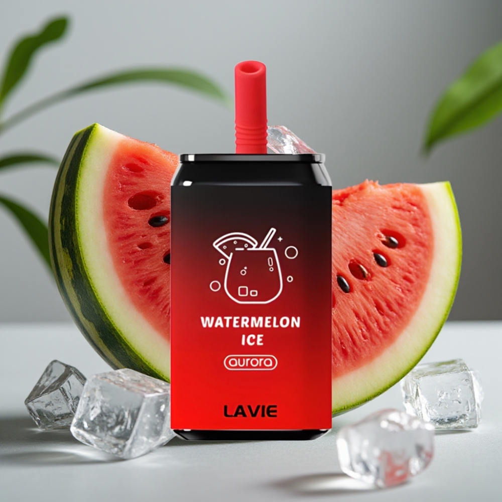 vape wholesale Suomi LAVIE Aurora 11000 Puffs Watermeloen IJs 22ML 5% Type C