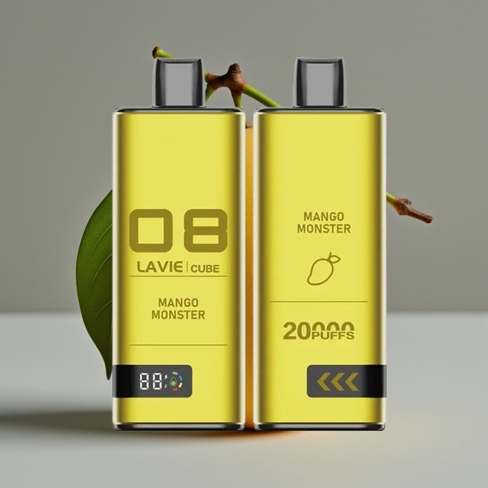 Lavie Cube 20000 Puffs Disposable Vape Mango Monster 28ML 5% Type C