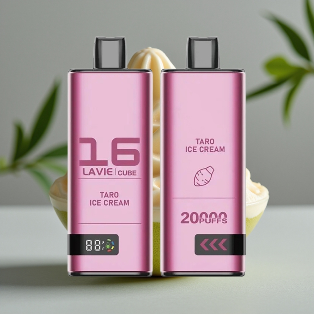 Lavie Cube 20000 Puffs Disposable Vape Taro IJs 28ML 5% Type C