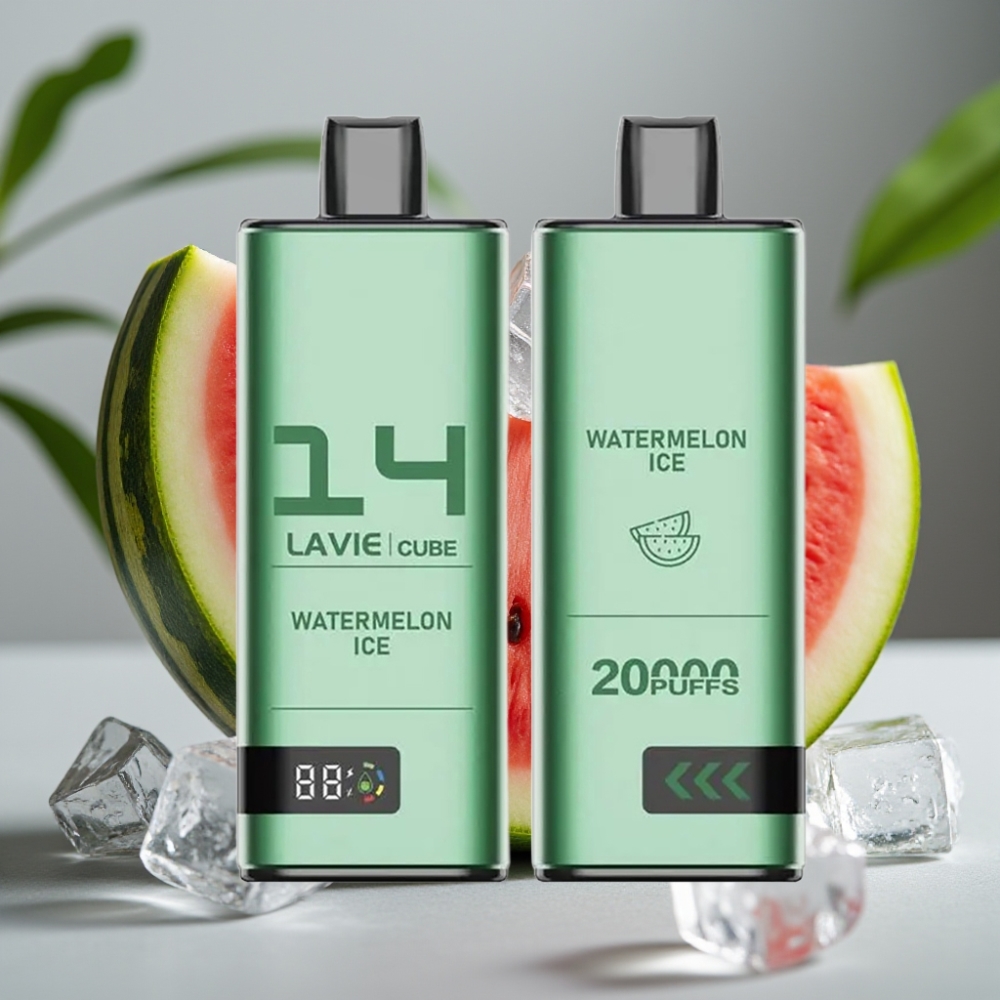Lavie Cube 20000 Puffs Disposable Vape Watermeloen IJs 28ML 5% Type C