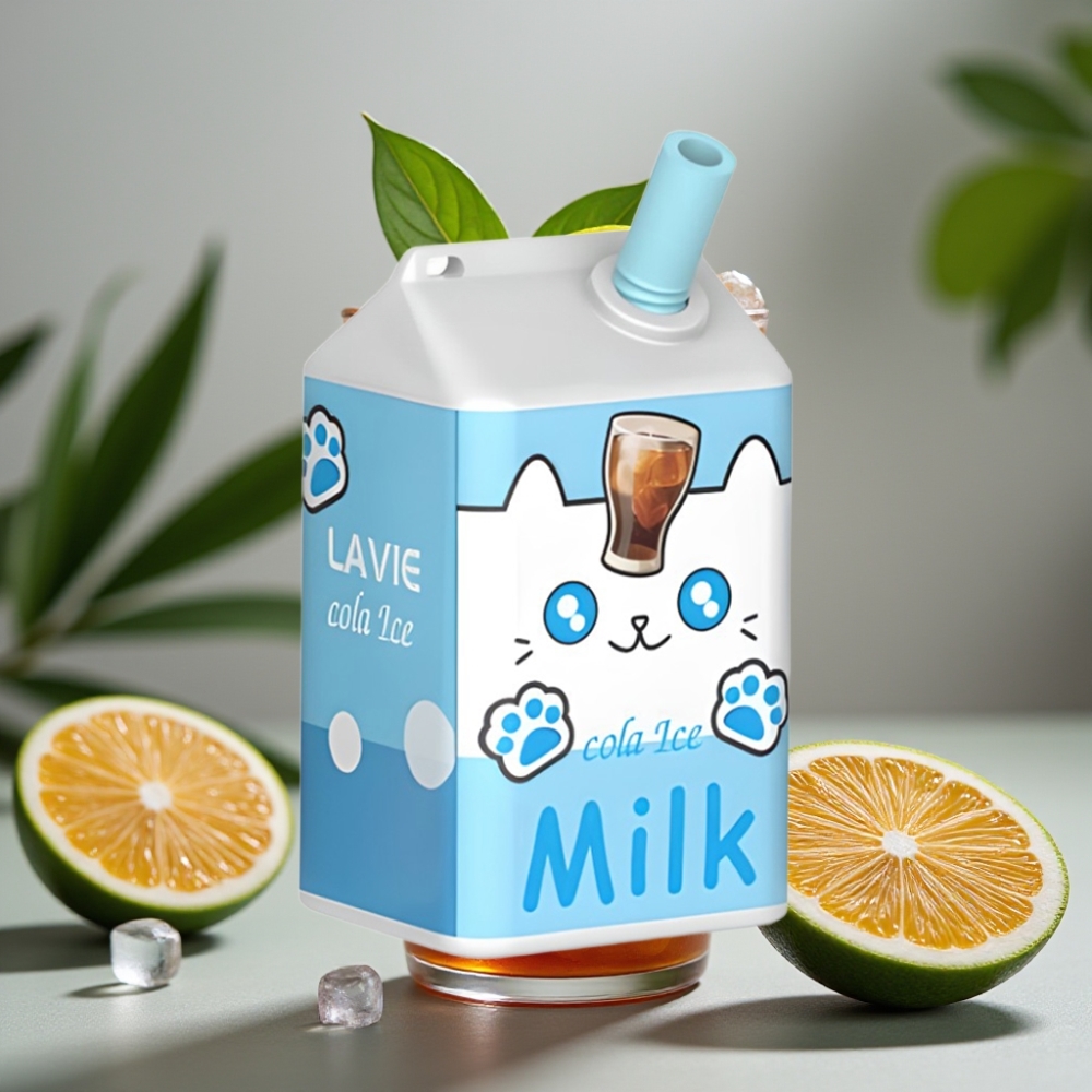 LAVIE Milk 7000 Puffs 16ML 5% Type C - Cola Ijs en Lavie Melk