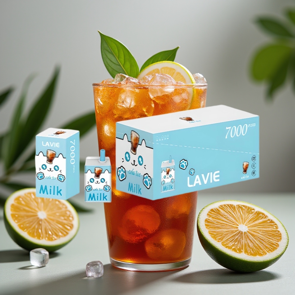 LAVIE Milk 7000 Puffs 16ML 5% Type C - Cola Ijs en Lavie Melk