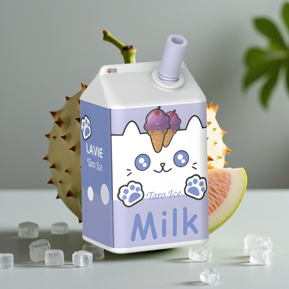 vape wholesale Suomi LAVIE Milk 7000 Puffs 16ML 600mAh Type C Taro IJs Melk