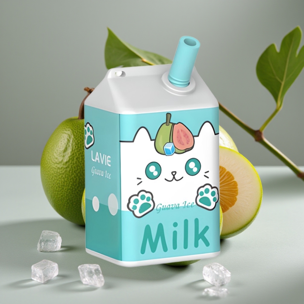 vape wholesale Suomi LAVIE Milk 7000 Puffs Guava IJs 16ML 5% Type C