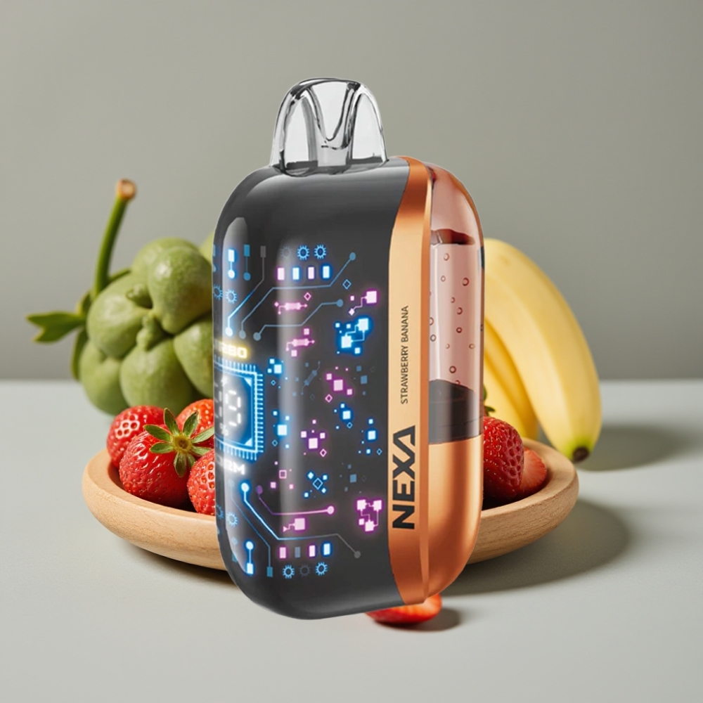 NEXA Ultra 50K Disposable Vape Aardbei Banaan 50000 puffs 20ml 5%