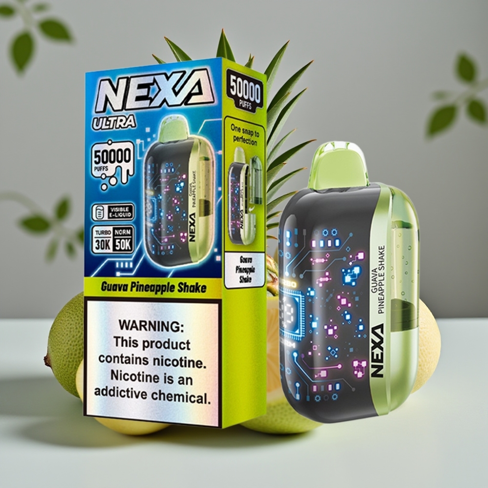 NEXA Ultra 50K Disposable Vape Guave Ananasshake 50000 puffs 20ml 5%