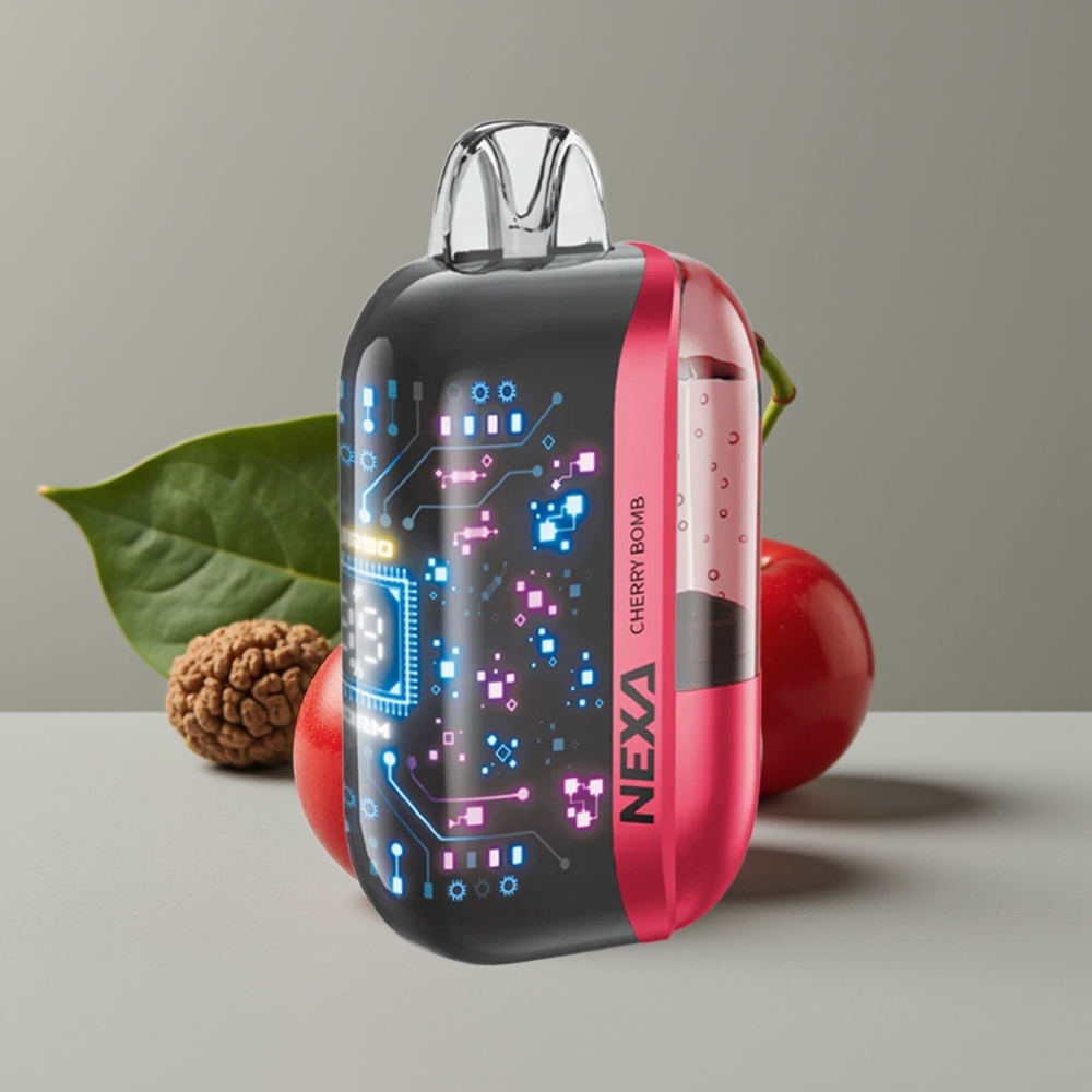 vape wholesale Suomi NEXA Ultra 50K Disposable Vape Kersenbom 20ml 5% NIC 800mAh
