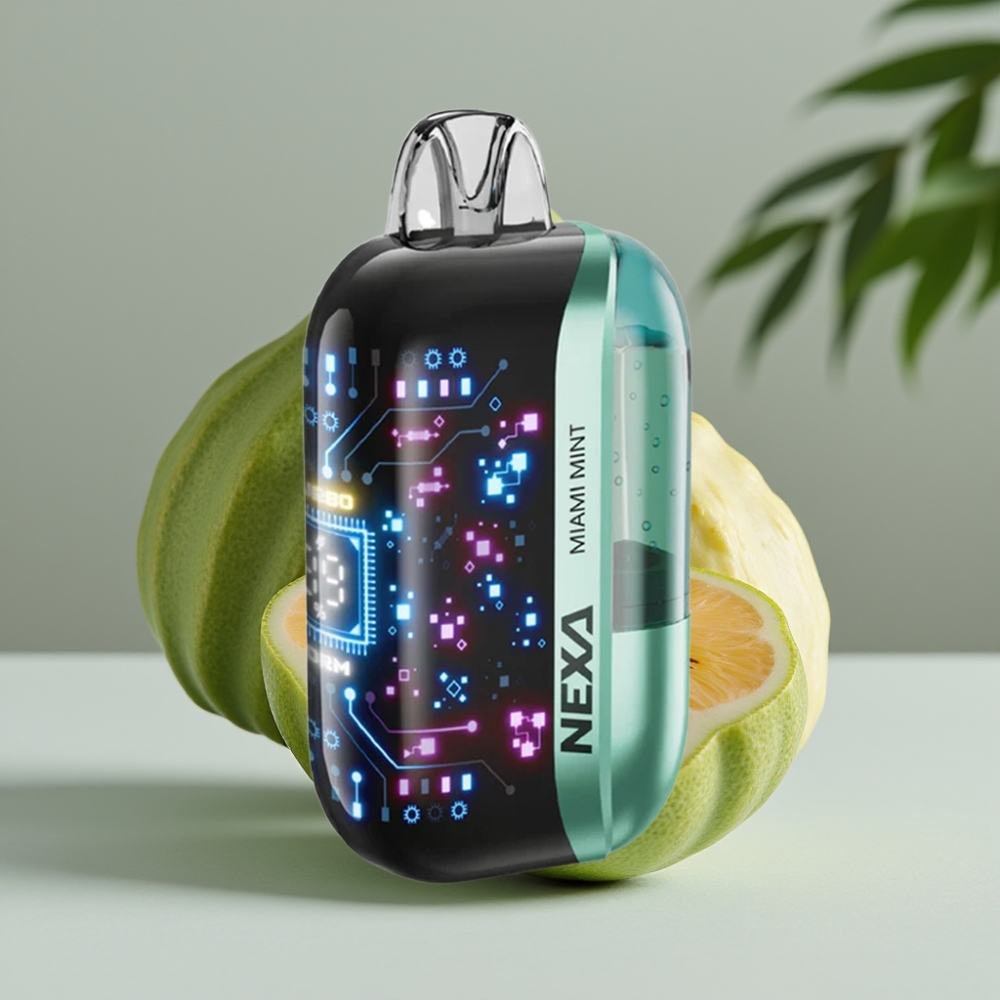 vape wholesale Suomi NEXA Ultra 50K Disposable Vape Miami Munt 50000 pufs 20ml 5%