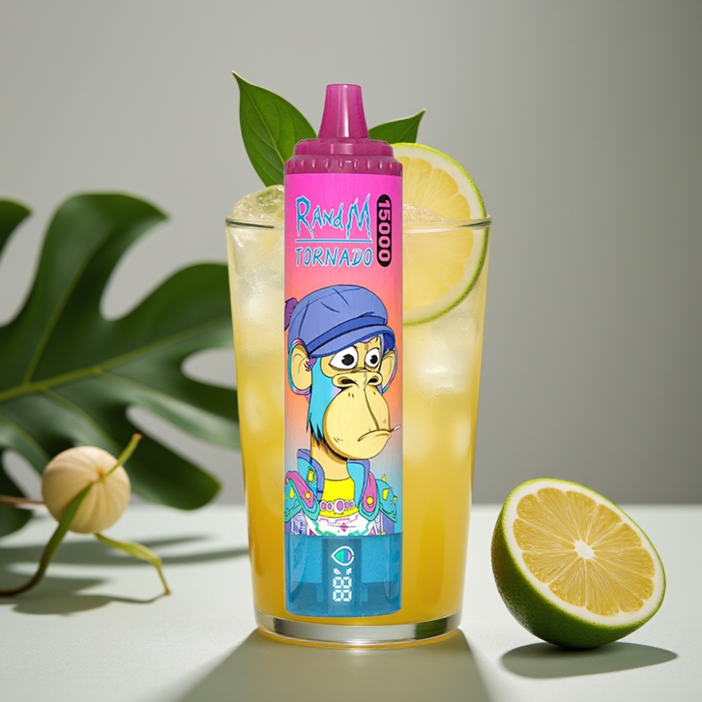 Fumot RandM Tornado 15000 Puffs 25ml 850mAh 0.9 Ohm Mesh Limonade