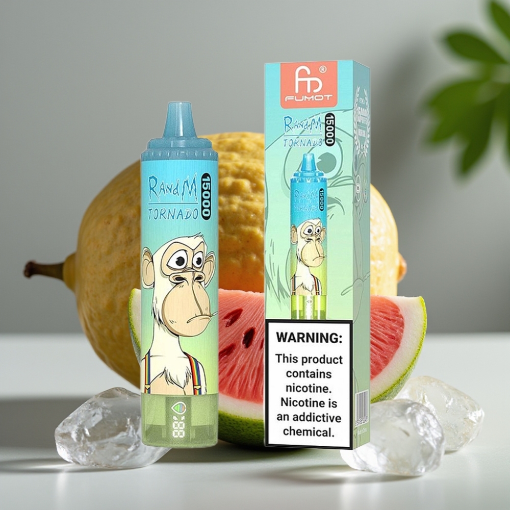 vape wholesale Suomi Fumot RandM Tornado 15000 Puffs 25ml 850mAh Ice Pop