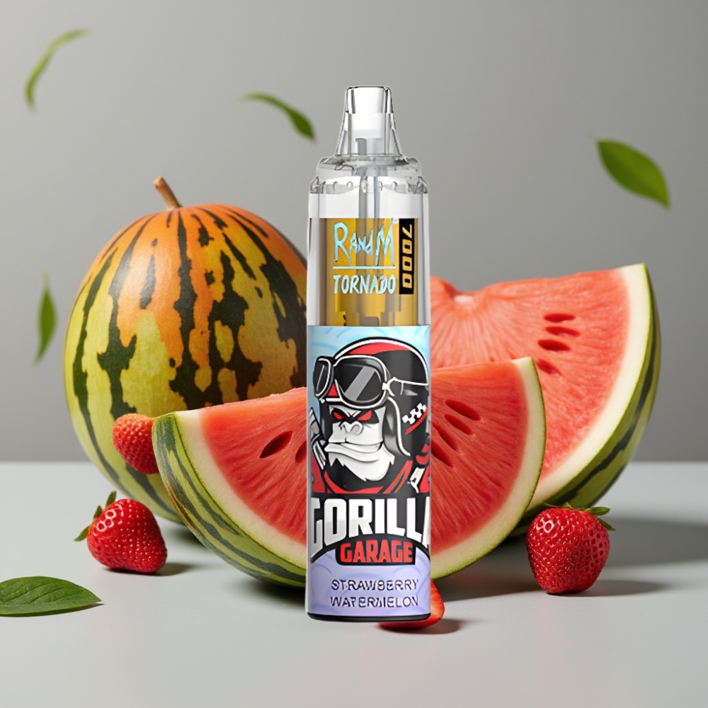 vape wholesale Suomi Fumot Tornado 7000 14ML 850MAH Mesh Coil Aardbei Watermeloen