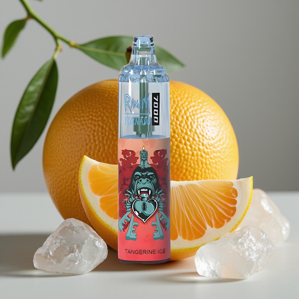 vape wholesale Suomi Fumot Tornado 7000 14ML 850MAH Mesh Coil Tangerine IJs