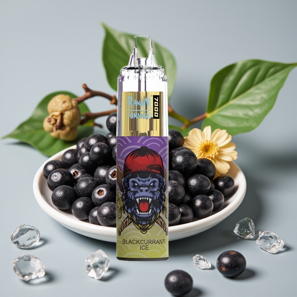 vape wholesale Suomi Fumot Tornado 7000 14ML 850MAH Mesh Coil Zwarte Bes IJs