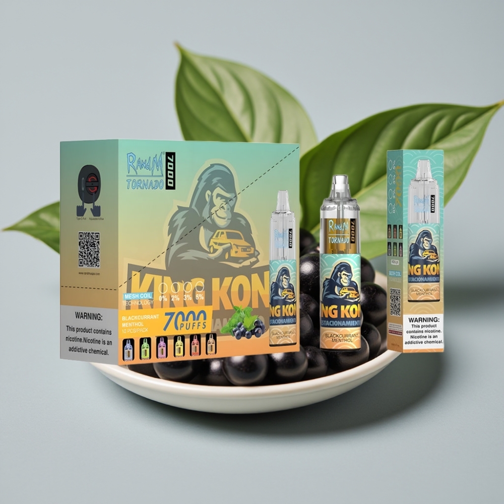 vape wholesale Suomi Fumot Tornado 7000 14ML 850MAH Mesh Zwarte Bes Menthol