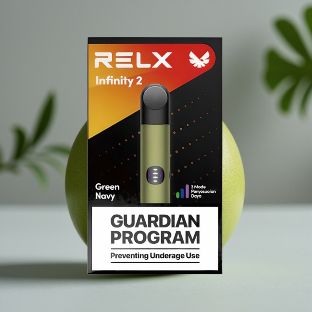 RELX Infinity 2 Vape Device Greennavy (Groenblauw) 650 puffs 440mAh USB-C