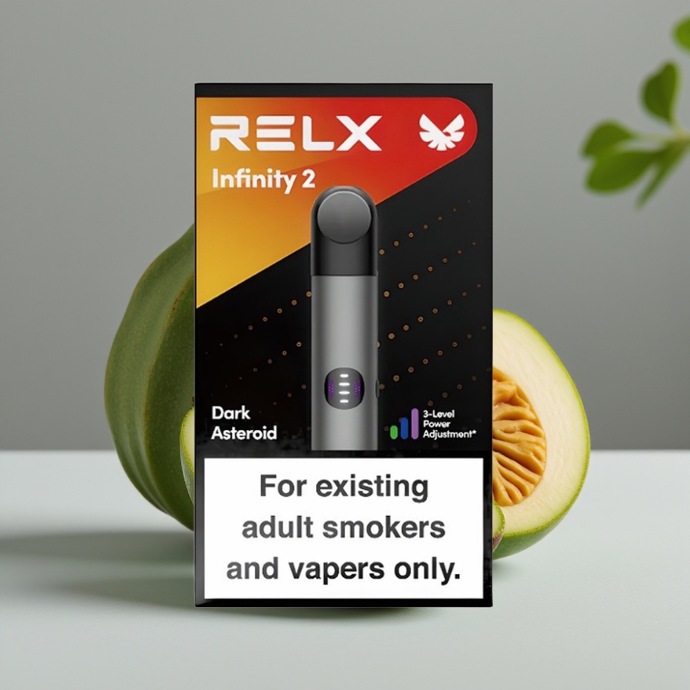 RELX Infinity 2 Vape Device Grijs 650 puffs 1.9ml 440mAh USB-C