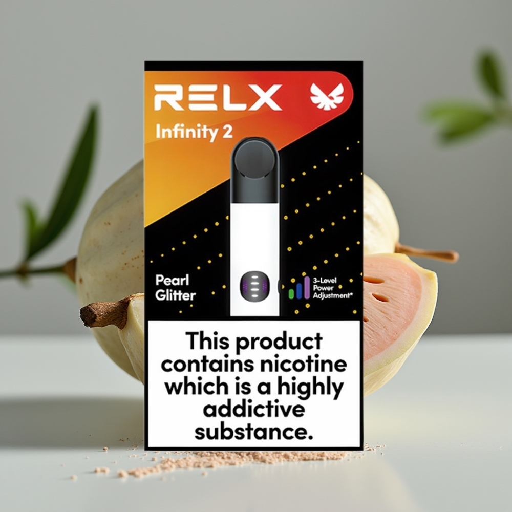 vape wholesale Suomi RELX Infinity 2 Parel Poeder 650 puffs 1.9ml 440mAh USB-C