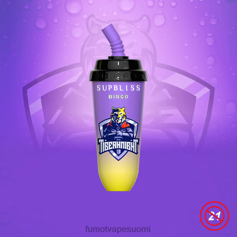 Fumot Price | mansikkajäätelö 8X48Z408 16 ml 8000 kertakäyttöinen vape pod -laite (1 kpl) Fumot Supbliss Bingo