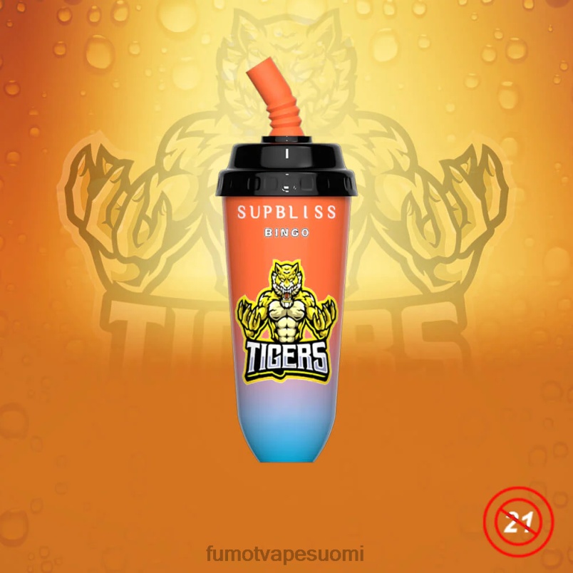 Fumot Price | nallekarkki 8X48Z398 8000 kertakäyttöinen vape pod -laite - 16 ml (1 kpl) Fumot Supbliss Bingo