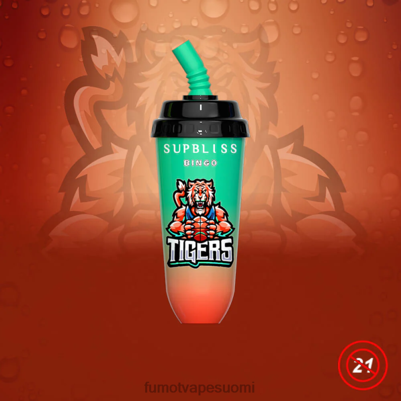 Fumot Price | nallekarkki 8X48Z398 8000 kertakäyttöinen vape pod -laite - 16 ml (1 kpl) Fumot Supbliss Bingo