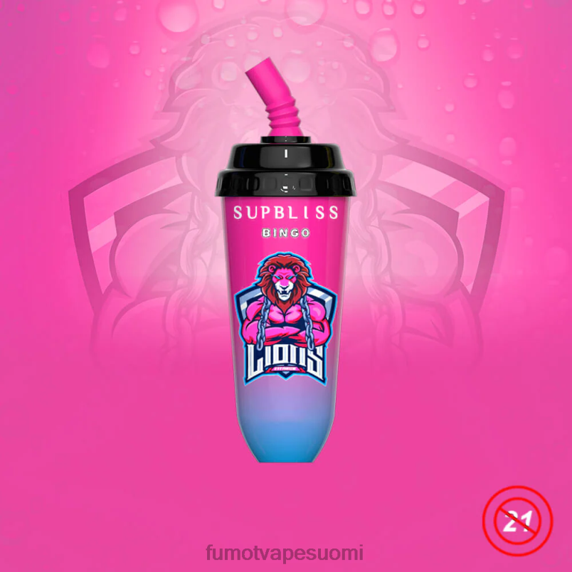 Fumot Puff | sekoita hedelmät 8X48Z403 16 ml 8000 kertakäyttöinen vape pod -laite (1 kpl) Fumot Supbliss Bingo