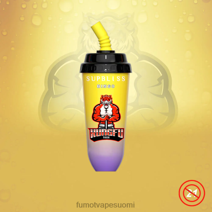 Fumot Puff | sekoita hedelmät 8X48Z403 16 ml 8000 kertakäyttöinen vape pod -laite (1 kpl) Fumot Supbliss Bingo
