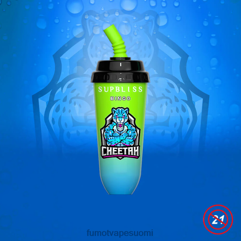 Fumot Puff | sekoita hedelmät 8X48Z403 16 ml 8000 kertakäyttöinen vape pod -laite (1 kpl) Fumot Supbliss Bingo