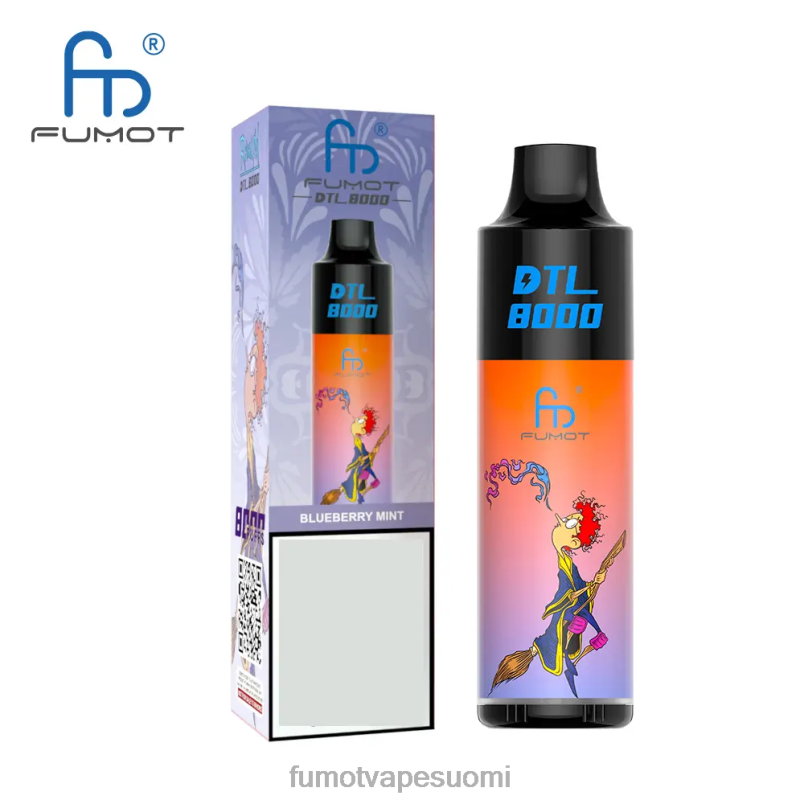 Fumot Puff | aloe rypäle 8X48Z413 8000 kertakäyttöinen vape kynä - 16 ml (1 kpl) Fumot DTL