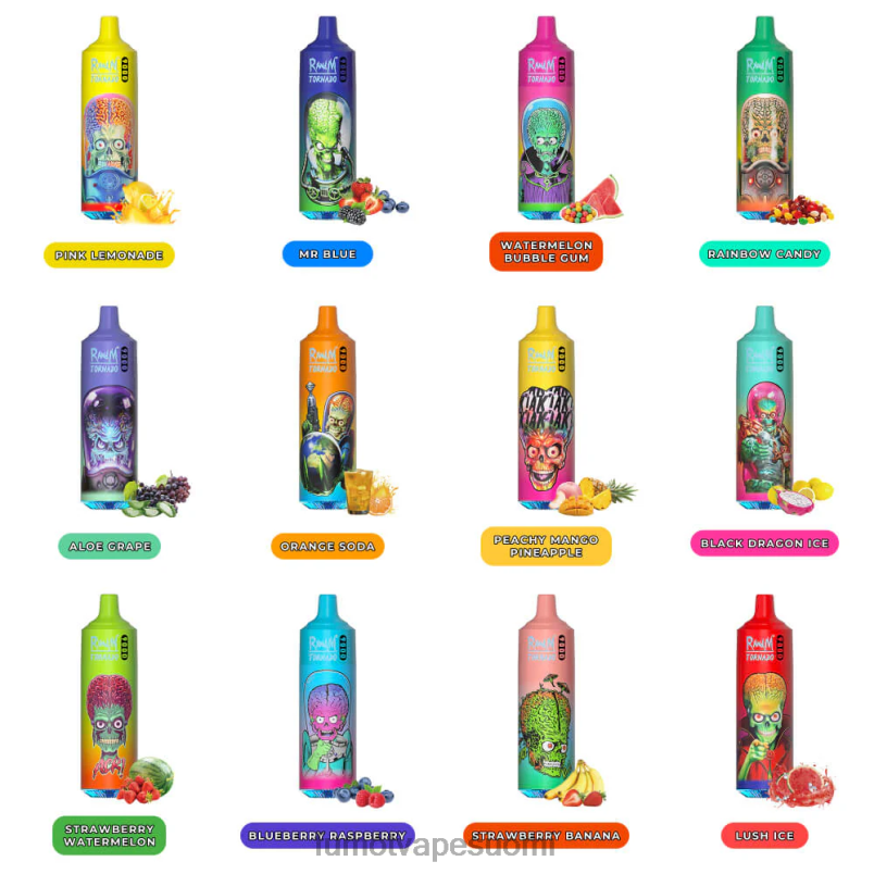 Fumot Flavours | guava jäätä 8X48Z20 18 ml 9000 kertakäyttöinen vape kynä (1 kpl) Fumot Tornado