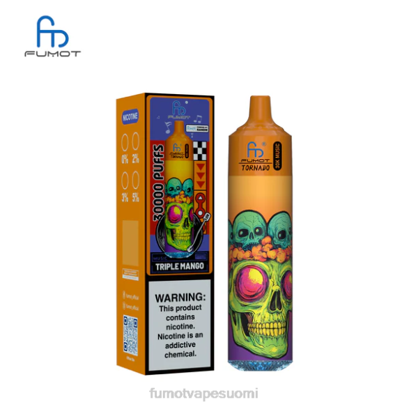 Fumot Tornado 30k musiikkia kolminkertainen mango P24429 - Fumot Vape Price
