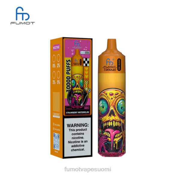 Fumot Tornado 30k musiikkia mansikka vesimeloni P24428 - Fumot Price