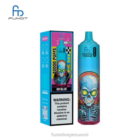 Fumot Tornado 30k musiikkia tohtori sininen P24412 - Fumot Vape Suomi