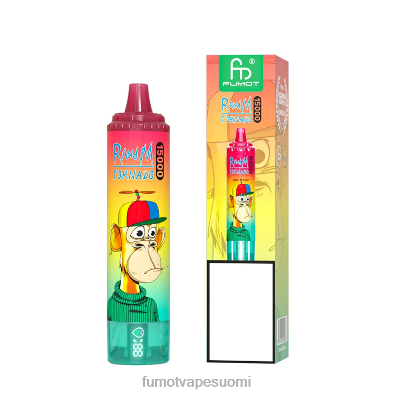 Fumot Vape Price | vimto 8X48Z189 15 000 kertakäyttöistä vape - 25 ml (1 kpl) Fumot Tornado