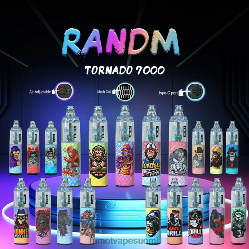 Fumot Vape Price | vimto murskata 8X48Z109 14 ml 7000 kertakäyttöinen vape kynä (1 kpl) Fumot Tornado